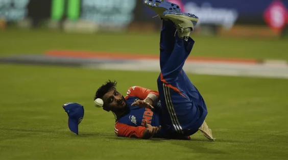 Axar 'fine' after blow to head, says T Dilip